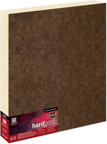 Ampersand Art Supply Hardboard Wood Painting Panel: Museum Series Hardbord, 16" x 20", 3/4 Inch Depth in Kuwait