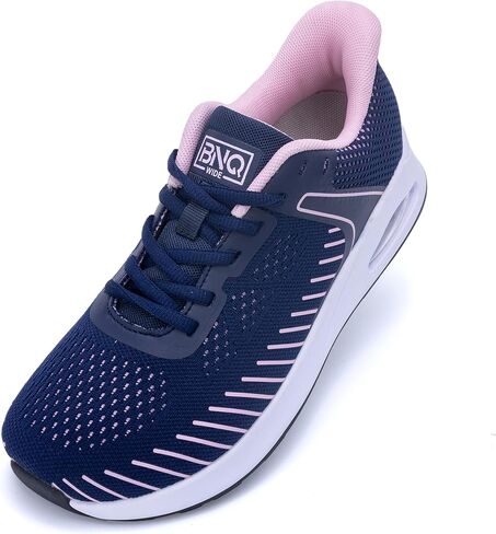 MEHOTO Womens Wide Toe Box Shoes Walking Sneakers with Arch Support Fashion Tennis Shoes for Swelling Bunion Plantar Fasciitis in Kuwait