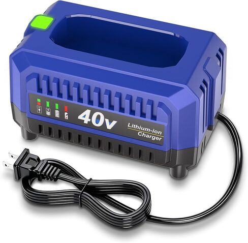KUNLUN 40V Charger, Relacement for Kobalt 40V Lithium-ion Battery Charger | Perfectly Compatible with Kobalt 40V Battery, Fast Charging, Kobalt 40V Outdoor Tool Replacement Charger in Kuwait