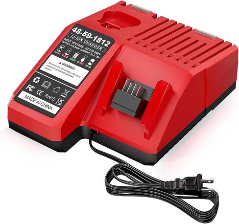 Replacement for Milwaukee M12&M18 Charger 48-59-1812 48-59-1810 48-59-1808 in Kuwait