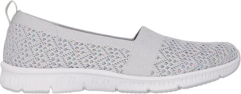 Skechers - Womens Be-Cool - Knitwaves Slip On Shoes, Color Gray/Multi, Size: 9.5 M US in Kuwait
