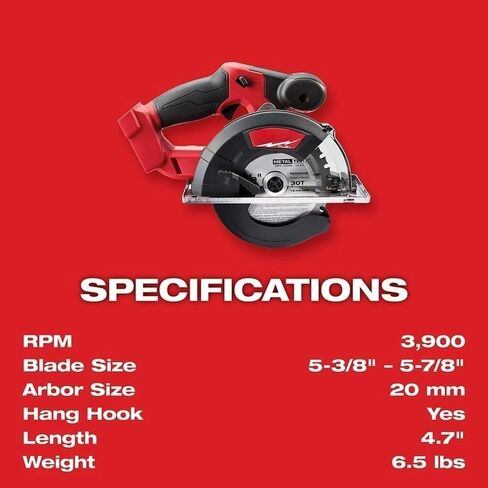New 2782-20 Power Circular Saws for Milwaukee M18 FUEL 18V 5-3/8-Inch Metal Cutting Circular Saw - Bare Tool in Kuwait
