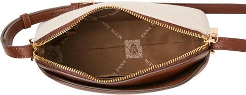 Anne Klein Womens Dome Crossbody with Detachable Card Case in Kuwait