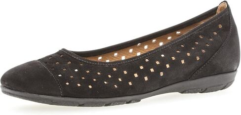 Gabor 24.169.17 - Women's Ballerina - Size 7 (US) 37.5 (EU) Black in Kuwait