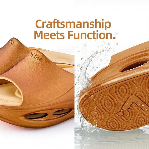 Recovery Sandals with 2 Replaceable Insoles - 2026 Arch Support Slippers for Men & Women, Orthopedic Open-Toe Walking Shoes for Plantar Fasciitis, Heel & Back Pain Relief, Sports & Daily Wear in Kuwait