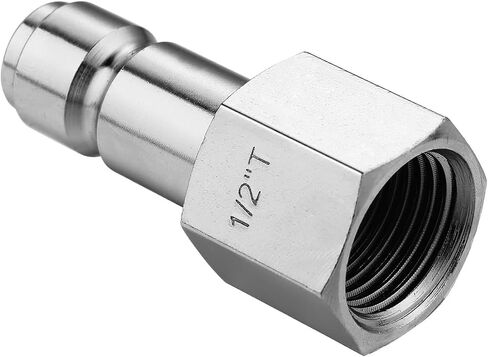 DEWALT 1/2-Inch Body Automotive Air Plug 2-Pack and 1/2-Inch FNPT: Maximum High-Flow Design, 300 PSI in Kuwait