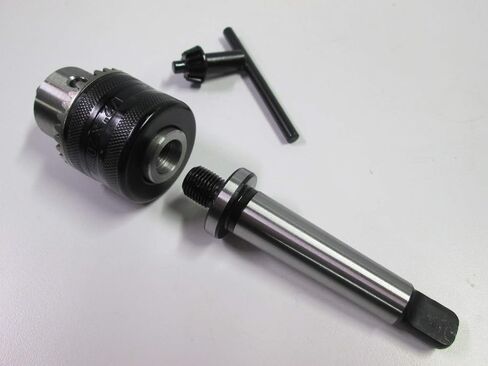 Jacobs 1/2" Drill Chuck Wood Lathe Accessory MT2 Arbor Adapter No.2 Morse Taper in Kuwait