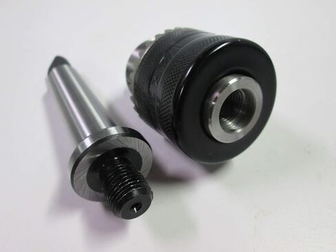 Jacobs 1/2" Drill Chuck Wood Lathe Accessory MT2 Arbor Adapter No.2 Morse Taper in Kuwait