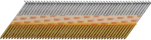 Senco 34 deg. 16 Ga. Ring Shank Straight Strip Framing Nails 3 in. L x 0.12 in. Dia. 2500 pk in Kuwait