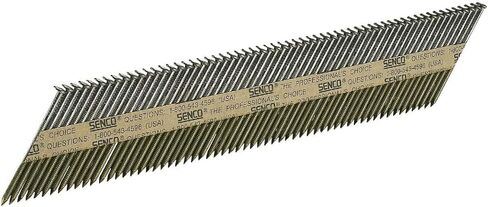 Senco 34 deg. 16 Ga. Ring Shank Straight Strip Framing Nails 3 in. L x 0.12 in. Dia. 2500 pk in Kuwait