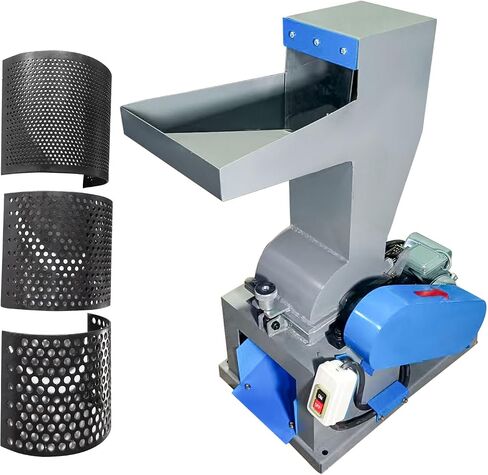 Electric Hammer Crusher Machine 2.5KW 220V Rock Glass Stone Coal | Shatter Grinder Milling Crushing with 0.12/0.24/0.4 inch Sieves, 300 to 500 kg/h (660-1100 lb/h) Crushing Capacity in Kuwait