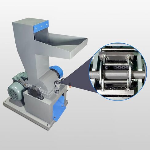 Electric Hammer Crusher Machine 2.5KW 220V Rock Glass Stone Coal | Shatter Grinder Milling Crushing with 0.12/0.24/0.4 inch Sieves, 300 to 500 kg/h (660-1100 lb/h) Crushing Capacity in Kuwait