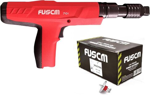 1" washered Fastener + .27 Cal Semi-Auto Powder Actuated Tool with power adjuster and silencer in Kuwait