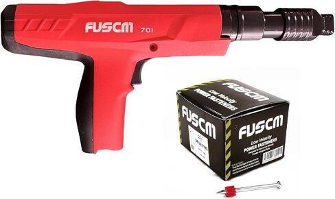 2-1/2" Fastener + .27 Cal Semi-Auto Powder Actuated Tool with power adjuster and silencer in Kuwait