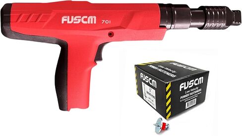 3/4" washered Fastener + .27 Cal Semi-Auto Powder Actuated Tool with power adjuster and silencer in Kuwait