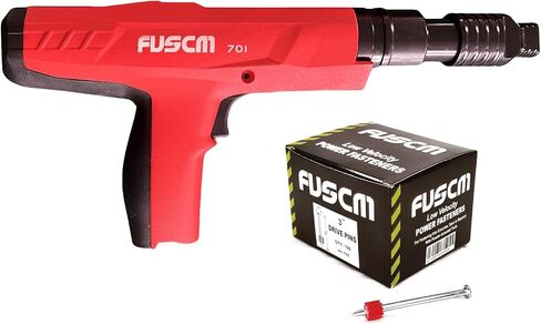 3" Fastener + .27 Cal Semi-Auto Powder Actuated Tool with power adjuster and silencer in Kuwait