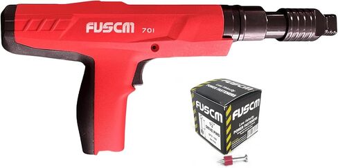 1-1/4" Fastener + .27 Cal Semi-Auto Powder Actuated Tool with power adjuster and silencer in Kuwait