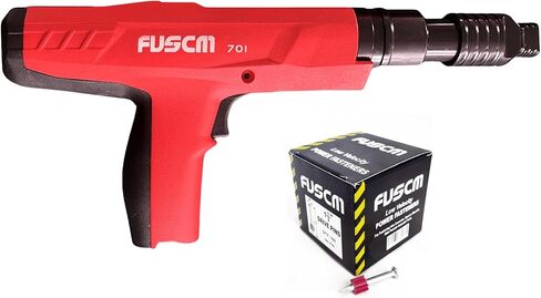 2-1/2" Fastener + .27 Cal Semi-Auto Powder Actuated Tool with power adjuster and silencer in Kuwait