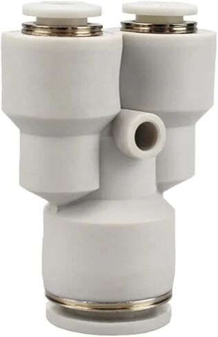 APW Reducer Y 3 Ways Splitter Plastic Pneumatic Air Pipe Fittings Push In Connector nicely(SPW 12-8) in Kuwait