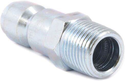 Forney 75306 Air Fitting Plug, Tru-Flate Style, 3/8-Inch-by-3/8-Inch Male NPT in Kuwait