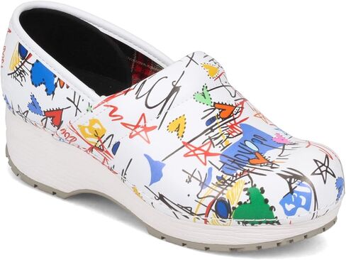 Skechers Women's, Clog SR - Candaba Work Shoe White Multi 5.5 M in Kuwait