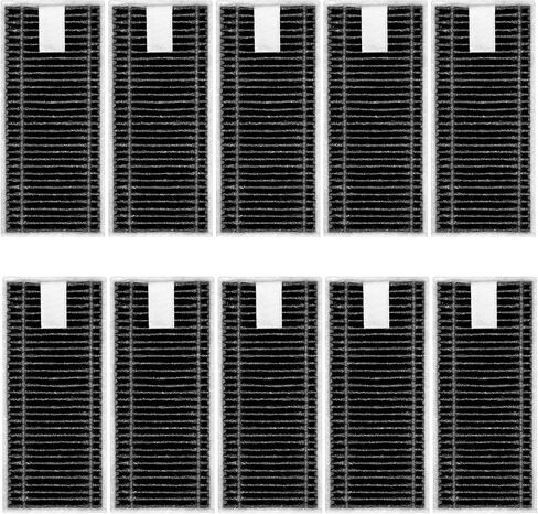 (10 Pack) X9 Pro Omni Replacement HEPA Filters Compatible With ECOVACS DEEBOT X8 Pro Omni, T80 Omni, X11 OmniCyclone, X11 Pro Omni Robot Vacuum Cleaner, Filters Accessories Kit, Filter Kit in Kuwait