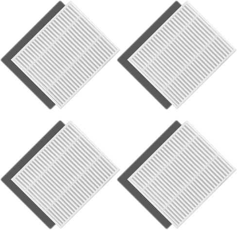 4 Pack Replacement Filter Compatible with Roborock Q7 M5, Washable Reusable HEPA Filter for Q7 M5 Series,Q7 L5 Series Robotic Vacuum Cleaner, Replacement Parts for Roborock Q7 Series Accessories in Kuwait