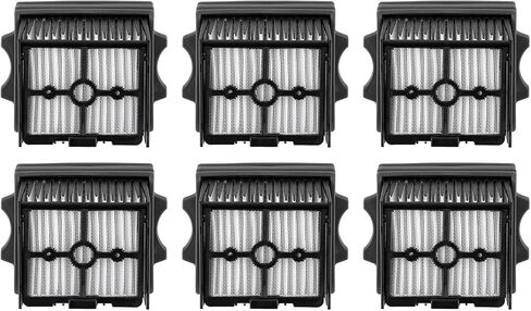 Only Version 1 for Tineco Floor One S7 PRO / S6 Wet and Dry Vacuum Cleaner Replacement Parts 7 Pieces Accessories 3 Roller Brushes + 3 HEPA Filters + 1 Cleaning Brush, Part No. FW200300US in Kuwait