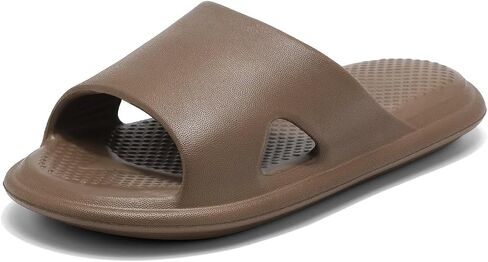 Cheval Slides for Women Men House Bathroom Shower Shoes, Lightweight Pool Beach Slide, Cloud Pillow Slippers Cushioned Sole in Kuwait
