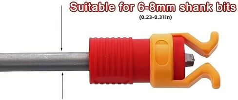 1PC Universal Screw Fixer Screws Bolt Holder Chuck,Woodworking Tools,Manual Woodworking Tool for Secure Screw and Bit Grip, No Electricity Required in Kuwait