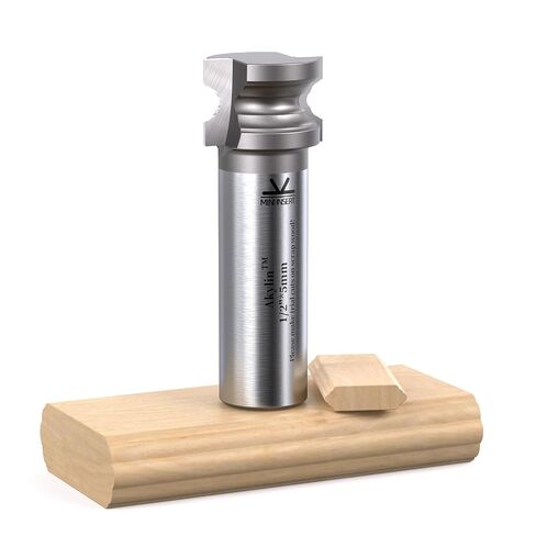 6mm Domino Tenons Router Bits for DF500/DF700 Domino Joiner,1/2 Shank | Akylintools 6mm Cutting Height Tenon,1/2 Inch Shank with Standard Wave Grooves,for Wood Domino Tenon Cutting in Kuwait