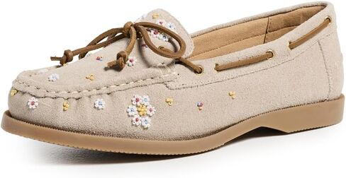 Free People Women's Sandy Seed Bead Boat Shoes in Kuwait