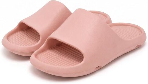 Unisex Slippers with Built-in Drainage (Dual-Purpose) House Slides, Indoor Outdoor Shower Shoes, cloud slides EVAslides, Quick-drying Slippers in Kuwait
