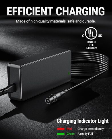 53.6V 3A Safe Charger,Compatible MAX G3,F3,F3 Pro,GT3,ZT3 Pro,Fast Battery Supply Charger in Kuwait
