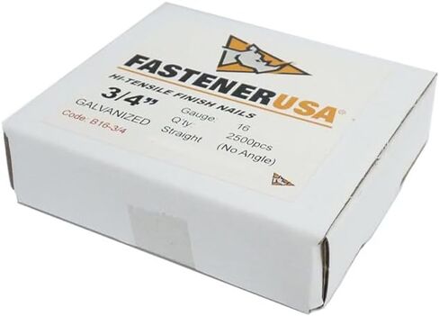 3/4" Finish Nails 16GA GALV 2,500ct in Kuwait