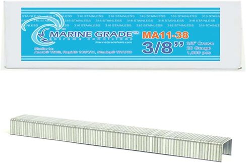 3/8" Leg x 20GA 316SS A11/T50 Staples 1,000ct in Kuwait