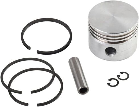 Air Compressor Piston and Piston Rings Set for Piston Type Air Pump, Metal Construction, Includes Pin and Circlips, Compatible Sizes 42mm 47mm 48mm 51mm 65mm, Replacement Part Kit(42mm) in Kuwait