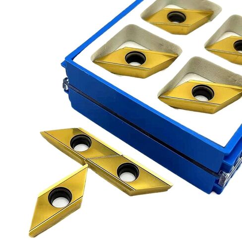 Indexable Lathe Carbide Insert 10PCS XCET170404 KT8060 Hard Alloy External Turning Tool Metal Chamfering Blade in Kuwait