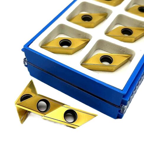 Indexable Lathe Carbide Insert 10PCS XCET170404 KT8060 Hard Alloy External Turning Tool Metal Chamfering Blade in Kuwait