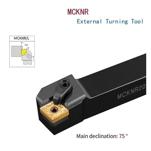 High Toughness Turning Blade Machine Accessories 1PCS MCKNR2020K12 External Turning Tool Holder Hard Alloy Lathe Cutting Tools Bar in Kuwait