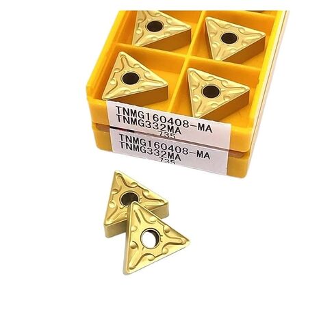Indexable Lathe Carbide Insert TNMG160404 MA 15TF Carbide External Turning Tool Lathe Cutter Stainless Steel Parts(TNMG160408 MA 6020) in Kuwait