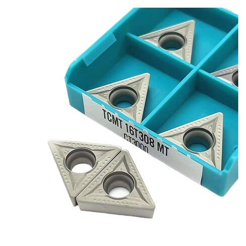 Indexable Lathe Carbide Insert 10PCS TCMT16T308-MT CT3000 TCMT16T304-MT Hard Alloy Tool Cutting Turning Tools Use for Stainless Steel(TCMT16T304-MT CT3000) in Kuwait