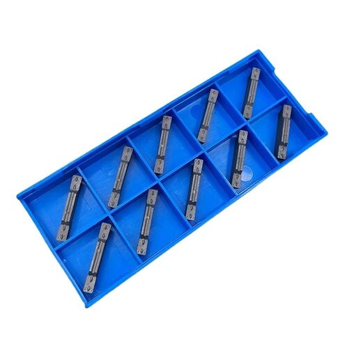 Indexable Lathe Carbide Insert 10PCS MGMN300-M PC9030 Hard Alloy Metal Prating Lathe Sloting Blade Turning Tools in Kuwait