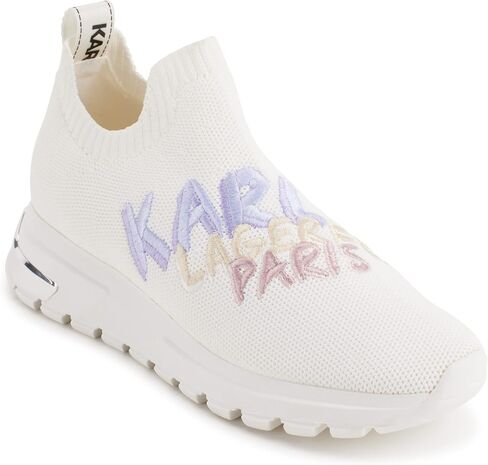 KARL LAGERFELD Womens Mirren Slip on Embroidered Sneaker in Kuwait