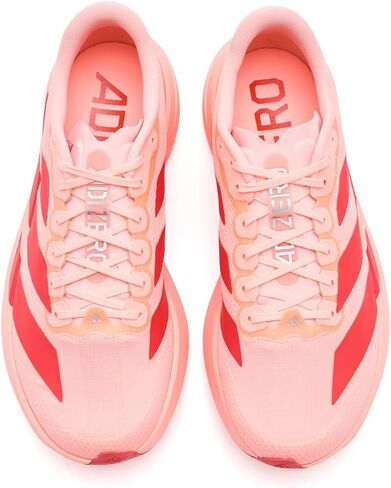adidas, Women's, Adizero Evolution Sl Running Shoes, Frozen Turbo/Lucid Red/Silver Metallic, 6, Medium in Kuwait