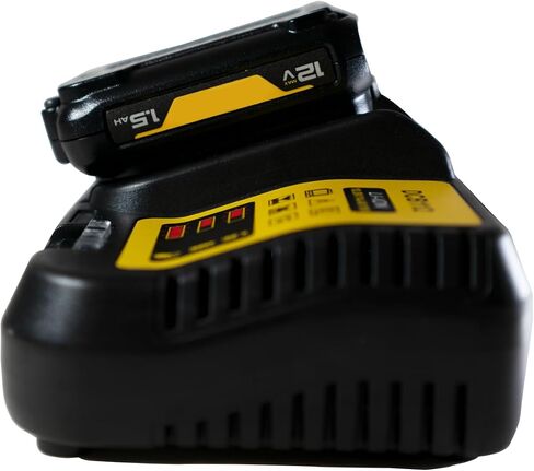 for Dewalt Battery Charger Replacement DCB112 Li-Ion Battery Charger for Dewalt, Black, 10.8V 14.4V 18V Compatible, Fast 2A Charging, 5.5x4x2.4 Inch, with Overheating Protection Charger 1 PC in Kuwait