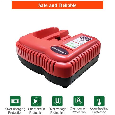 Replacement for Black and Decker FSMVC 9.6V-24V Battery Fast Charger BDCCN24 BDFC240, Compatible with Black & Decker 9.6V 12V 14.4V 18V 24V Ni-Cd & Ni-MH Battery HPB24 HPB18 FSB18 HPB14 HPB12 HPB96 in Kuwait
