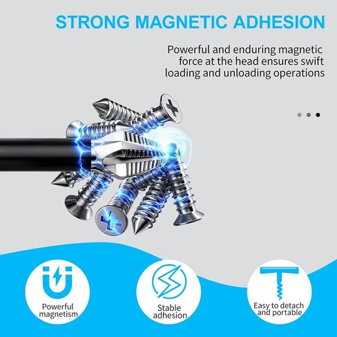 High Magnetic Screwdriver Drill Bit Set, New Anti Slip Magnetic Electric Screwdriver Set Alloy Steel for Impact Driver, Premium Universal Strong Magnetic Durability Screwdriver Drill Bit Set (9) in Kuwait