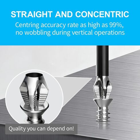 High Magnetic Screwdriver Drill Bit Set, New Anti Slip Magnetic Electric Screwdriver Set Alloy Steel for Impact Driver, Premium Universal Strong Magnetic Durability Screwdriver Drill Bit Set (9) in Kuwait
