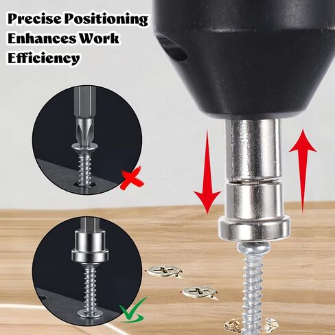 5PCS Magnetic Drywall Screwdriver Bits Set Magnetic Positioning Screwdriver Bits Ph2 Bit Hex Shank Drywall Screw Bit for Plasterboard Screw, 50mm in Kuwait